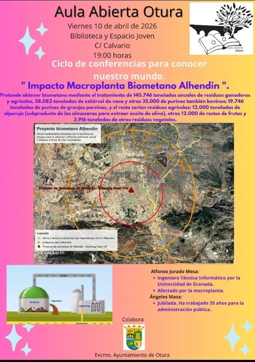 Reunión informativa sobre la macro planta de Alhendín