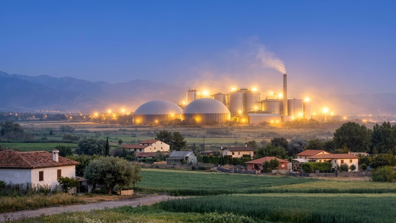 No a la macroplanta de biometano